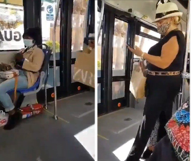 Difunden #VIDEO de otro ataque racista en el transporte público de España