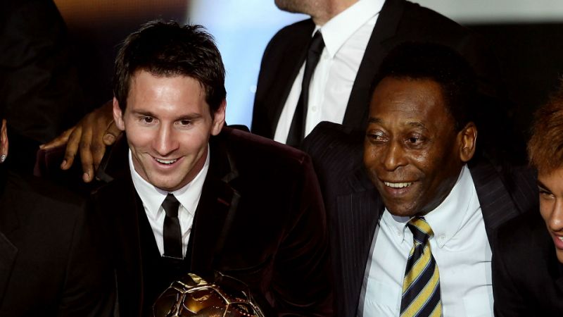 Messi iguala a Pelé en récord de más goles con el mismo equipo #VIDEO