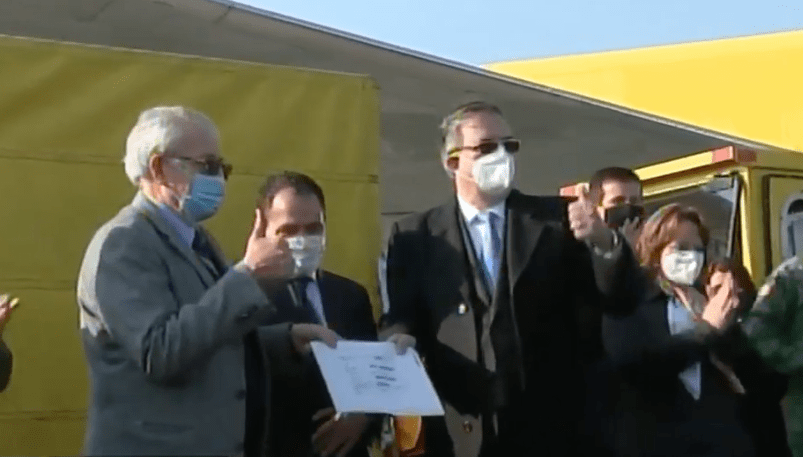 #ENVIVO ¡Llega primer lote de vacunas contra Covid-19 a México!
