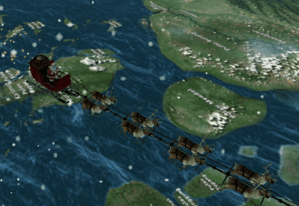 ¡Santa ya salió del Polo Norte! aquí cómo y dónde seguir su ruta