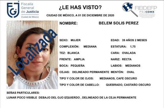 Localizan con vida a Belém Solís, reportada como desaparecida en un estacionamiento de Nativitas