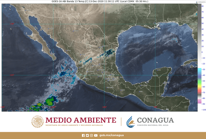 El SMN pronostica lluvias muy fuertes en Puebla, Querétaro y San Luis Potosí