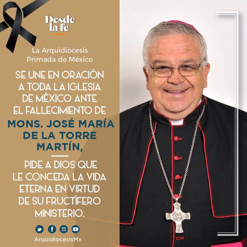 Fallece obispo de la Diócesis de Aguascalientes por COVID-19