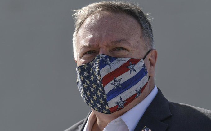 Mike Pompeo se pone en cuarentena tras contacto con un caso de COVID-19