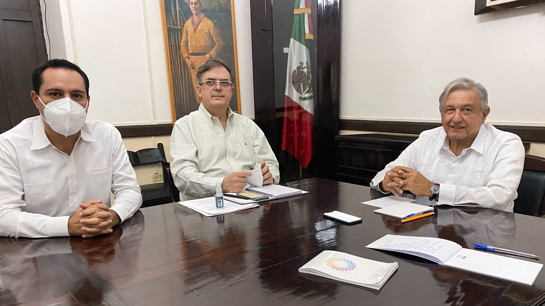 Tras llamada telefónica entre AMLO y Biden, Ebrard augura "nueva etapa en la relación bilateral"