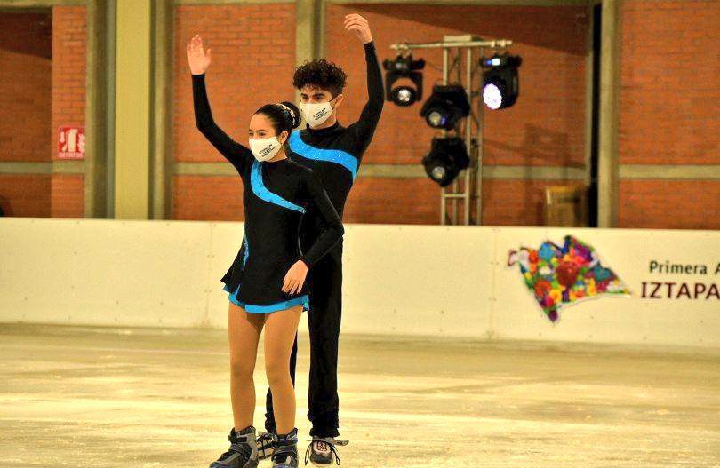 Para forjar atletas de deportes invernales, lista la pista de hielo en Iztapalapa