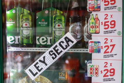 Habrá ley seca en Navidad y Año Nuevo en CDMX