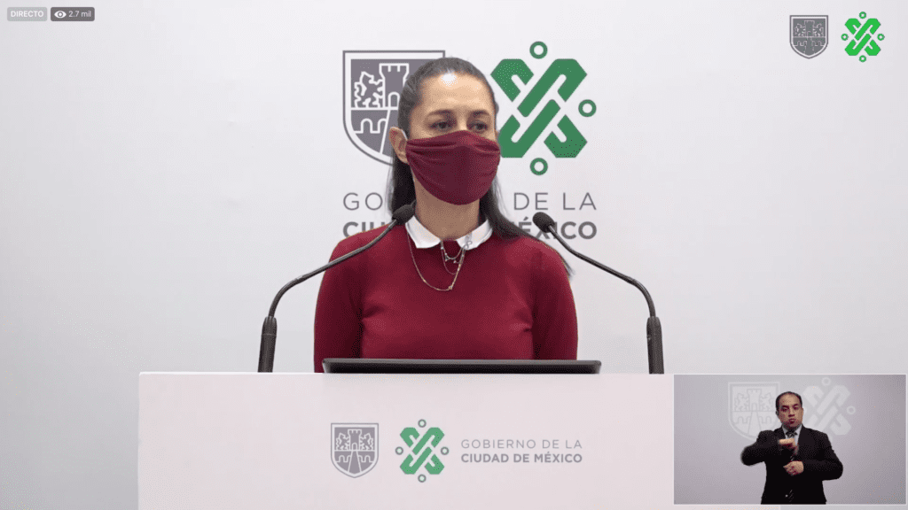 Advierte Sheinbaum que CDMX está en emergencia por Covid-19