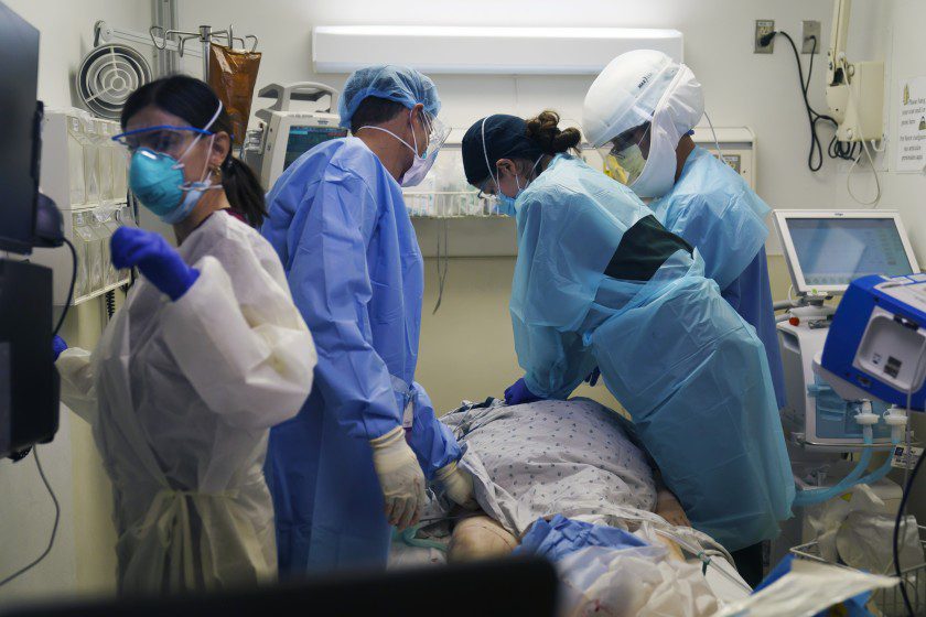 Hospitales de California a tope ante estallido en casos de coronavirus