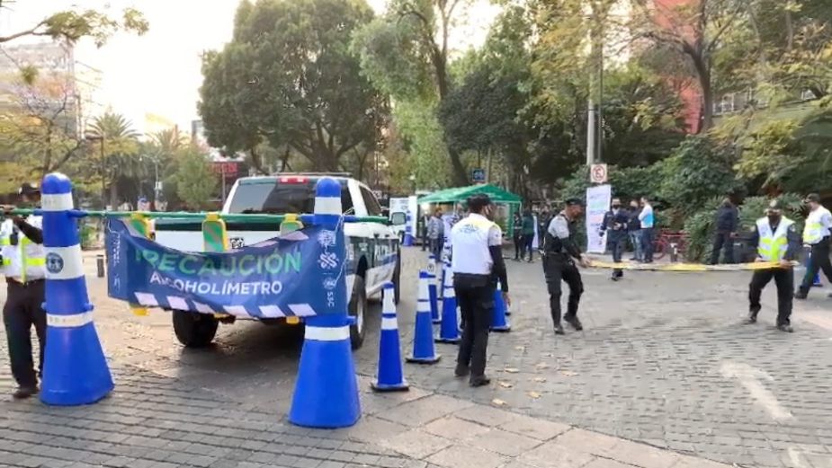 Arranca alcoholímetro navideño en CDMX, operará en diciembre las 24 horas