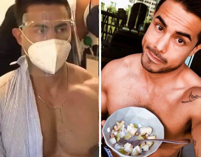 ¿Por qué los internautas critican al sexy médico que recibió la vacuna de COVID-19?