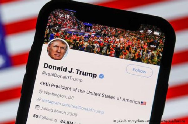 Desmienten que se hayan reactivado cuentas de Facebook, Twitter e Instagram de Trump