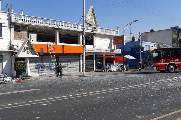 Explosión de gas en la GAM deja seis heridos #VIDEOS