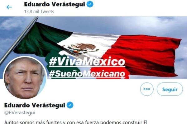 Critican a Eduardo Verástegui por cambiar foto de perfil por una de Trump