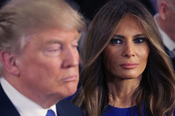 Melania Trump condena "completamente" las agresiones en el Capitolio