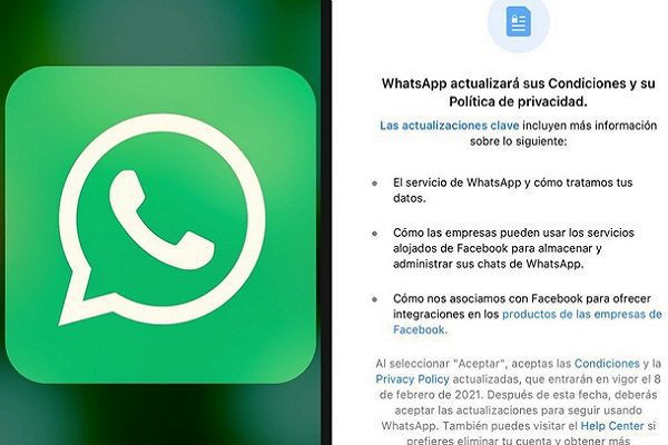 INAI advierte intervención de terceros de aceptar políticas de WhatsApp