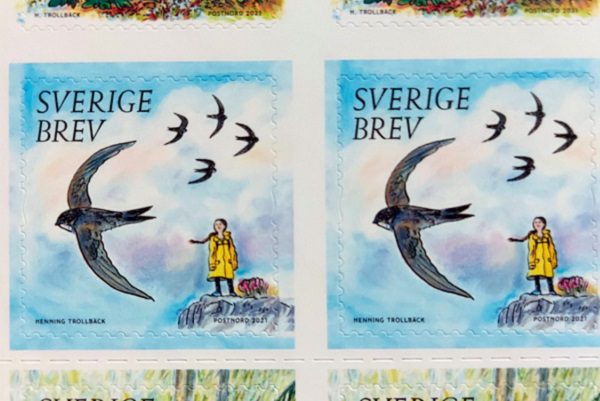 Greta Thunberg quedará plasmada en los sellos postales suecos