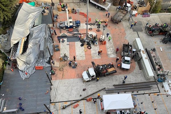 Inicia montaje de infraestructura en Puesto Central de Control del Metro