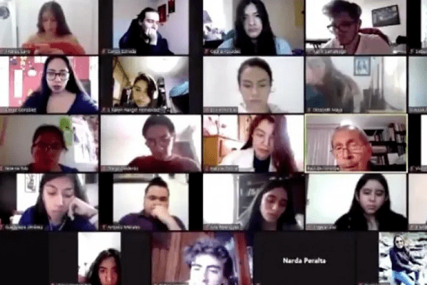 "Lástima margarita", dice profesor de la UNAM a alumna con covid #VIDEO