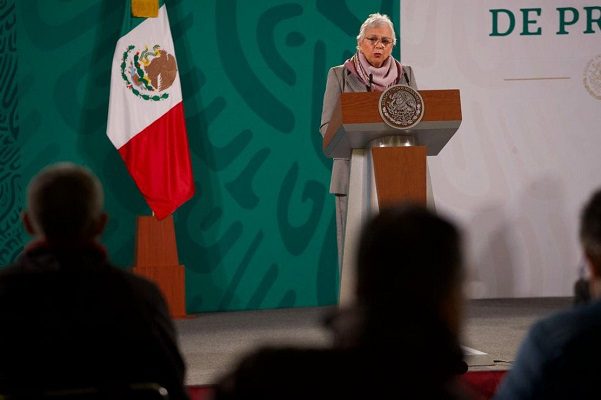 "El Presidente está muy fuerte, muy optimista": Sánchez Cordero sobre salud de AMLO