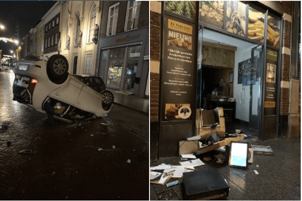 Al menos 150 personas son arrestadas por disturbios en Países Bajos (IMÁGENES)