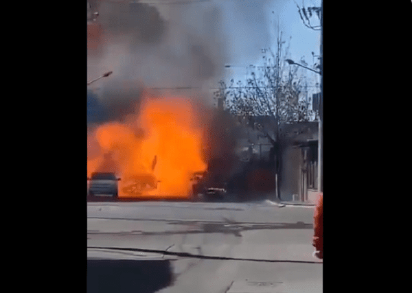 Así explotó una pipa de gas en Valle de Chalco #VIDEO