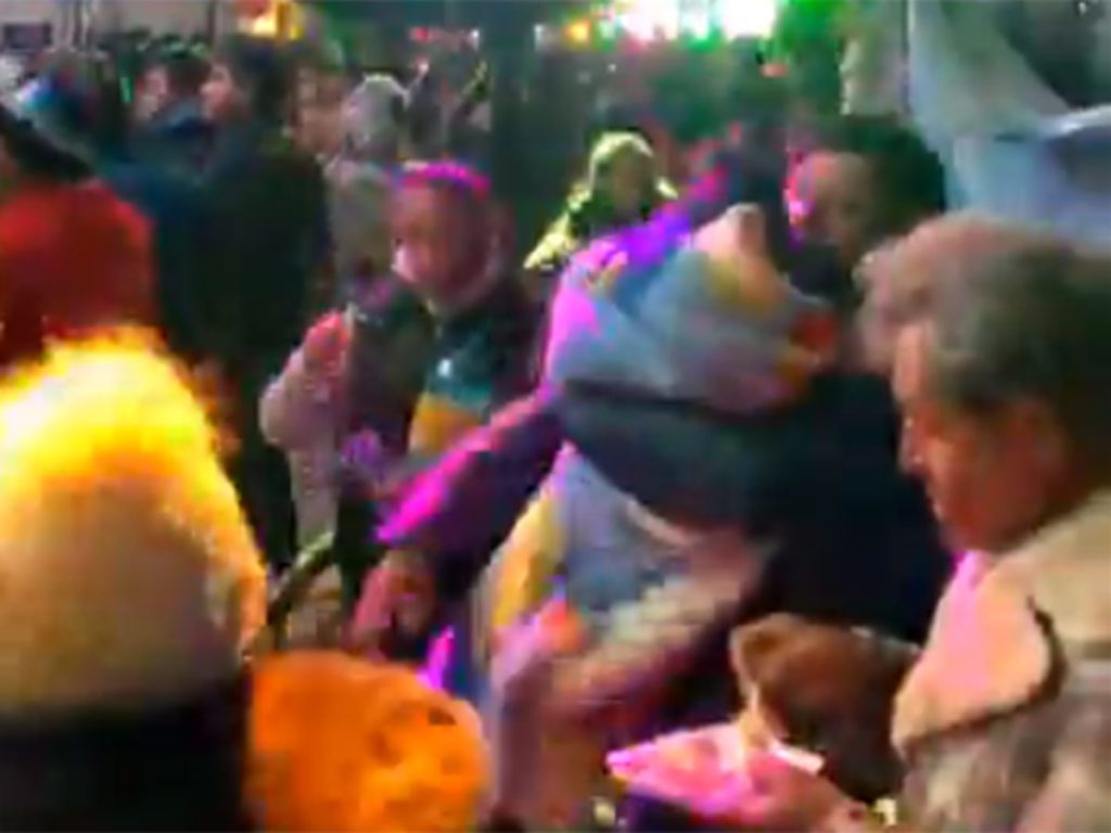 En baile sonidero de Tlaxcala, piden a asistentes ponerse cubrebocas #VIDEO