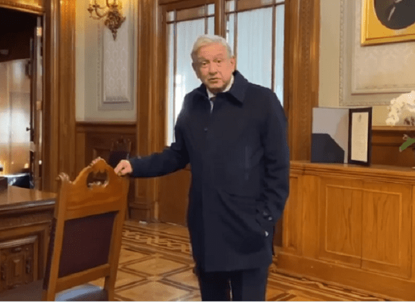 Reaparece López Obrador en #VIDEO y habla sobre el combate a la pandemia