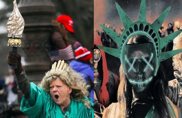 Usuarios comparan toma de Capitolio con The Purge y House of Cards