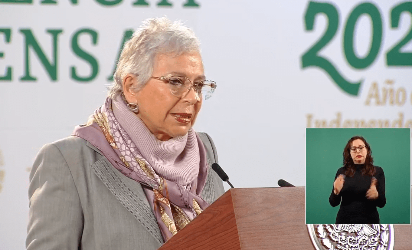 "La 4T es feminista" asegura Sánchez Cordero sobre paridad de género