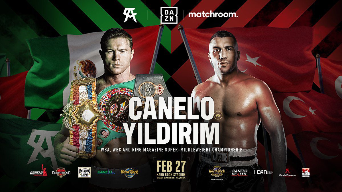 "Canelo" Álvarez confirma pelea en febrero contra Avni Yildrim