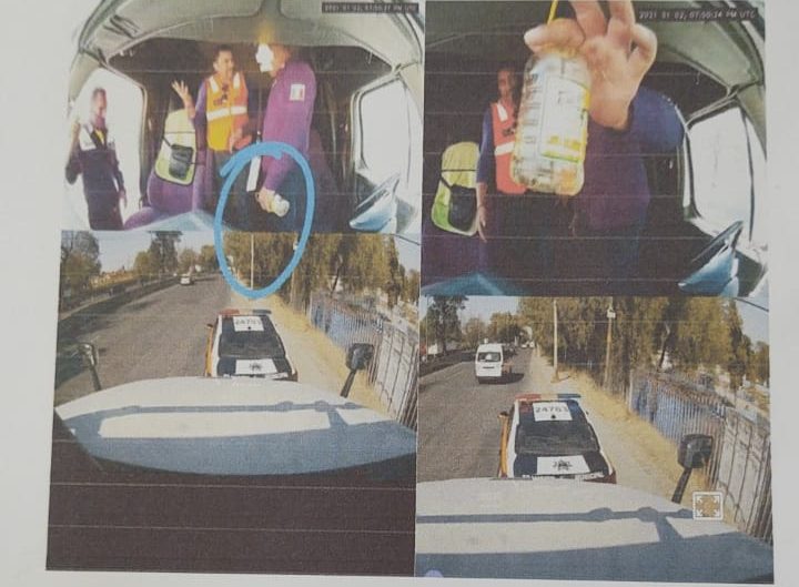 Policías de Cuautitlán Izcalli agreden a trailero sobre la México-Querétaro #VIDEO