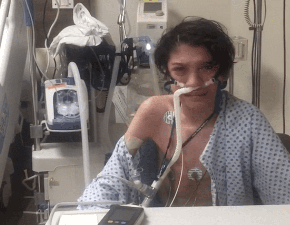 David pide por un milagro para tener un trasplante pulmonar