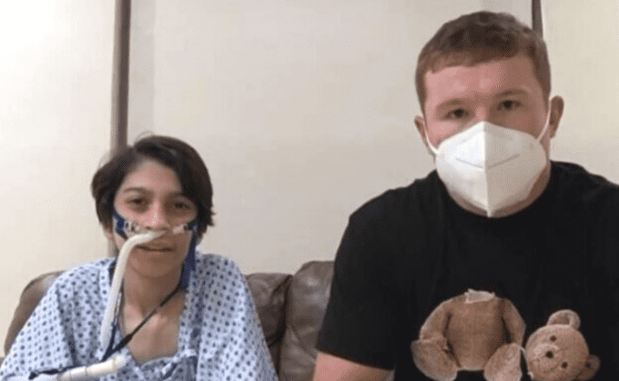 David obtuvo su milagro. “Canelo” Álvarez realiza la donación