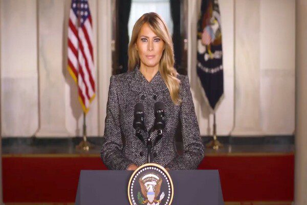 Melania Trump dedica mensaje a Estados Unidos mediante su cuenta de Twitter #VIDEO