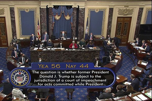 Termina exposición de alegatos de demócratas en juicio político de Donald Trump