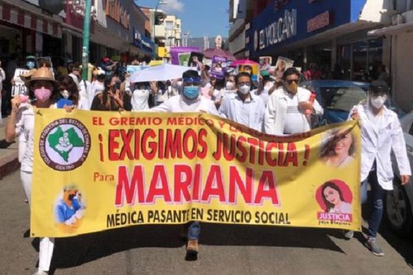 Estudiantes de la Unach inician paro por el feminicidio de Mariana