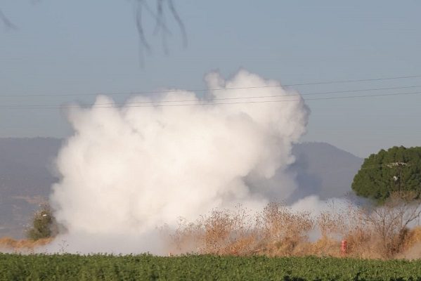 Evacuan a 300 personas por fuga de gas en San Martín Texmelucan #VIDEO