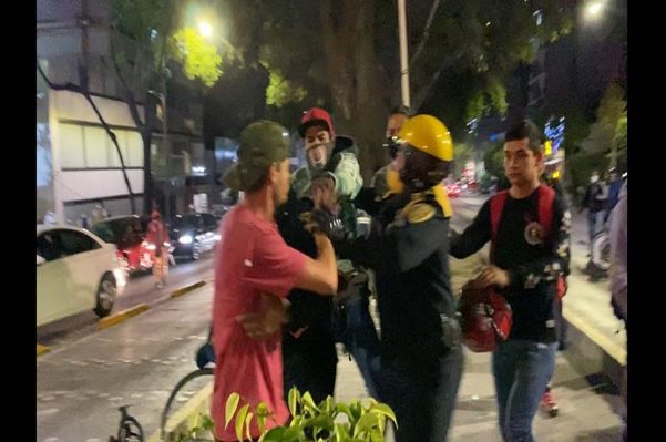 ONU censura agresión de policías de CDMX contra ciclistas