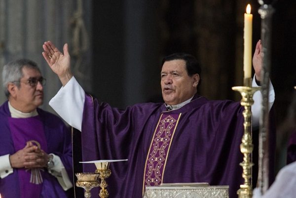 Norberto Rivera presenta una evolución favorable: Arquidiócesis de México