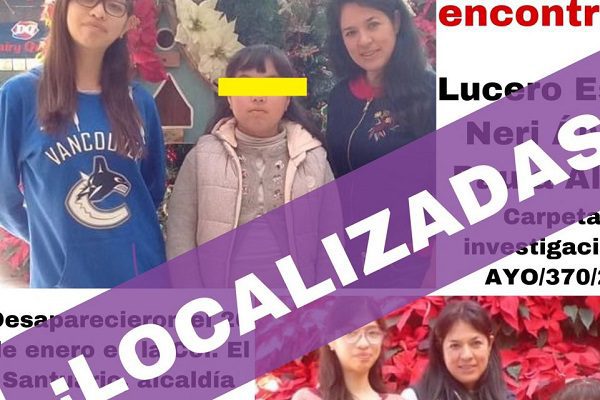Tras 15 días desaparecidas, localizan a maestra del IPN y a sus hijas