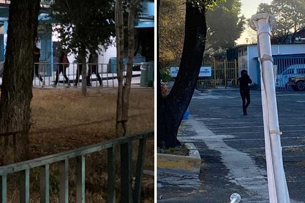 Embozados toman de forma violenta el CCH Vallejo