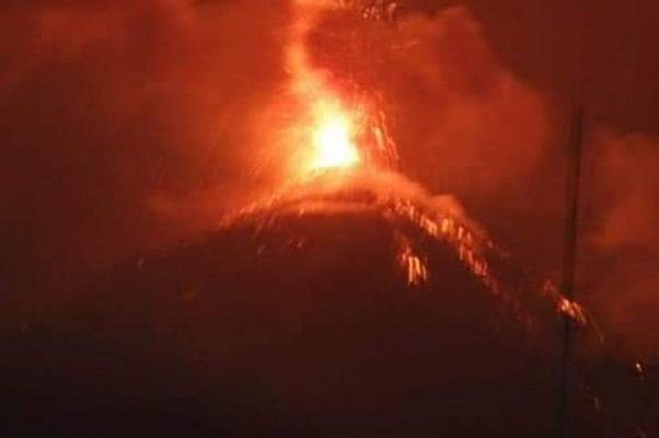 Reportan fuerte explosión del volcán de Pacaya, en Guatemala #VIDEOS