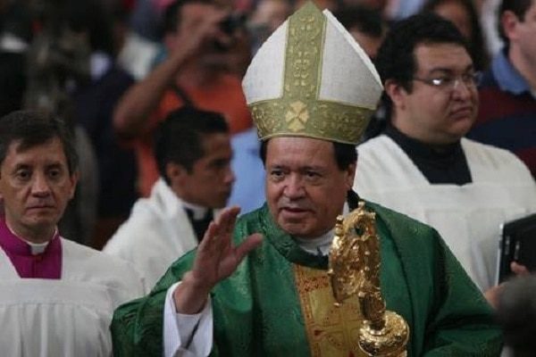 Norberto Rivera podría regresar pronto a casa: Arquidiócesis