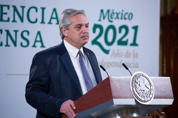 México tiene un presidente "como merecen los mexicanos": Alberto Fernández