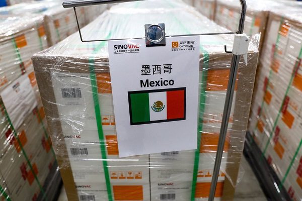800 mil dosis de Sinovac llegarán a México desde China el sábado