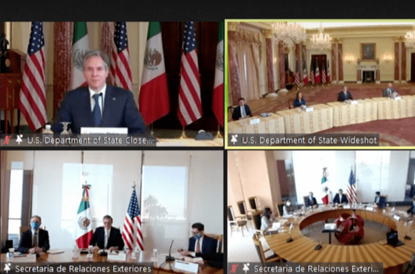 "Estados Unidos y México están conectados", asegura secretario de Estado de EU