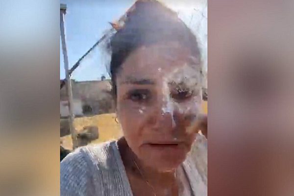 Así engañaron y atacaron con harina a Nayeli Salvatori #VIDEO