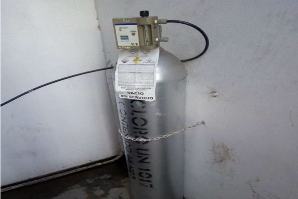 Localizan cilindro de gas cloro robado en Guanajuato