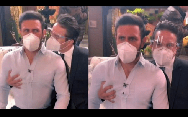 Tunden en redes a Kuno Becker por parodiar "manoseo" de Vicente Fernández